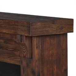 64" Gunnison Chestnut Barnwood Electric Fireplace -Electric Radiators Direct 9 105