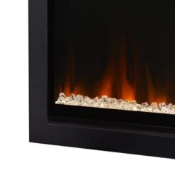 65" Wall Mounted Recessed Electric Fireplace Insert -Electric Radiators Direct 9 115