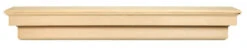 48" / 60" / 72" Auburn Mantel Shelf - Unfinished -Electric Radiators Direct 9 17
