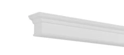 48" / 60" / 72" Henry Mantel Shelf - White Finish 20 48" / 60" / 72" Henry Mantel Shelf - White Finish -Electric Radiators Direct 9 20