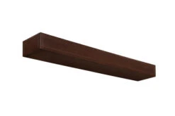 48" / 60" / 72" Sarah Mantel Shelf - Chocolate Brown Finish -Electric Radiators Direct 9 23