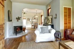 28" Lynwood Cast Iron Freestanding Electric Fireplace Stove -Electric Radiators Direct 9 65