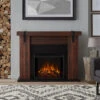 48" Aspen Chestnut Barnwood Electric Fireplace -Electric Radiators Direct 9220E CHBW Lifestyle