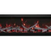 40" Amantii BI Deep SMart Indoor/Outdoor Built-In Electric Fireplace -Electric Radiators Direct BI60DEEP BIRCH ORANGE MG 0397