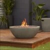 36" Riverside Fire Bowl - Glacier Gray