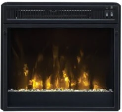 54" Maya White TV Entertainment Media Stand W/ Electric Fireplace -Electric Radiators Direct D 18ef026fgt 2 ffsd 1