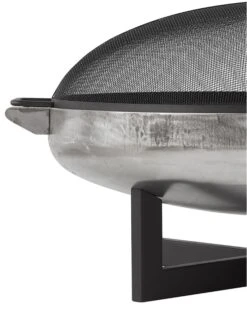 34" LaPorte Wood-Burning Fire Pit In Rust -Electric Radiators Direct LA2018