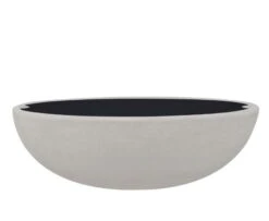 58" Glacier Gray Riverside Large Oval LP Fire Bowl 25 58" Glacier Gray Riverside Large Oval LP Fire Bowl -Electric Radiators Direct Riverside20lid205 01