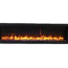 Amantii Symmetry Smart 60" Electric Fireplace -Electric Radiators Direct SYM6020FRONT20AMBER20ORANGE20FLAME2023220