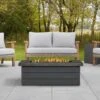 48" Sullivan LP Rectangle Fire Table In Gray 2 48" Sullivan LP Rectangle Fire Table In Gray -Electric Radiators Direct Sullivan201