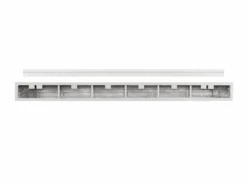 48" / 60" / 72" Zachary Mantel Shelf - Whitewash Finish -Electric Radiators Direct Whitewash201