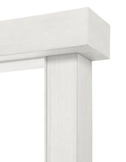 48"/56" Zachary Non-Combustible Surround Salt Finish -Electric Radiators Direct Zachary204