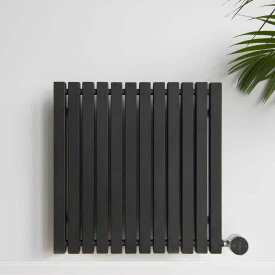 Ecostrad Adesso IQ WiFi Designer Electric Radiator - Black 300w (390 X 600mm) 4 Ecostrad Adesso IQ WiFi Designer Electric Radiator - Black 300w (390 X 600mm) - Image 2