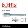Bullfix Universal Plasterboard Fixings - Bulk Pack (96) -Electric Radiators Direct bullfix 96 1