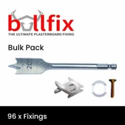 Bullfix Universal Plasterboard Fixings - Bulk Pack (96)