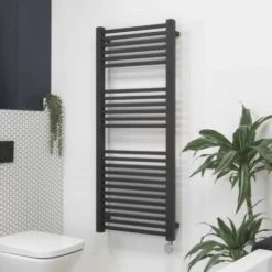 Ecostrad Cube Bluetooth Electric Towel Rail - Anthracite -Electric Radiators Direct cuba moa 22