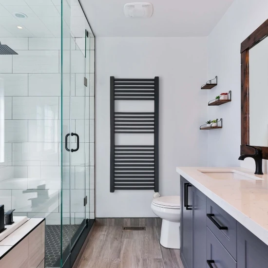 Ecostrad Cube Bluetooth Electric Towel Rail - Anthracite 600w (500 X 1200mm) 5 Ecostrad Cube Bluetooth Electric Towel Rail - Anthracite 600w (500 X 1200mm) - Image 3