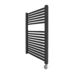 Ecostrad Cube Bluetooth Electric Towel Rail - Anthracite -Electric Radiators Direct cube bluetooth anthracite 500x800 angle 1