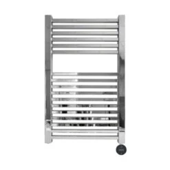 Ecostrad Cube IQ WiFi Electric Towel Rail - Chrome 400w (500 X 800mm) -Electric Radiators Direct cube wifi chrome 500x800 cutout 1