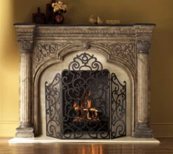 73.5" Arch Fireplace Surround