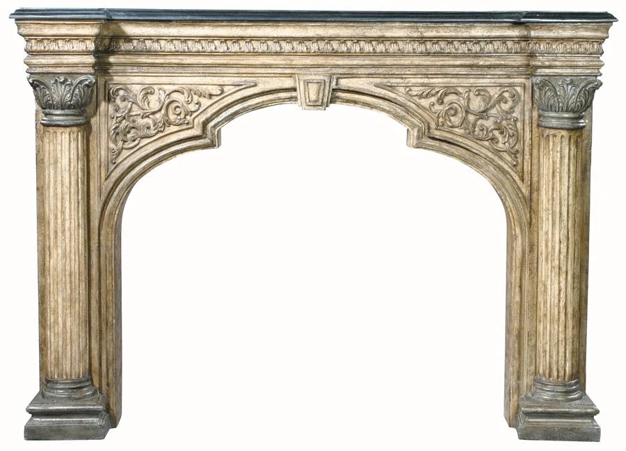 73.5" Arch Fireplace Surround 4 73.5" Arch Fireplace Surround - Image 2