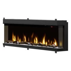 74" Dimplex IgniteXL Bold Built-in Linear Electric Fireplace -Electric Radiators Direct d2 16