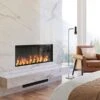 46" Dimplex Opti-Myst® Linear Electric Fireplace With Acrylic Ice And Driftwood Media -Electric Radiators Direct e 06