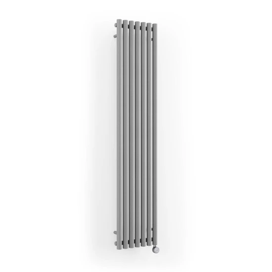 Terma Rolo E Vertical Designer Electric Radiator - Salt 'n' Pepper 1000w (480 X 1800mm) - Image 2
