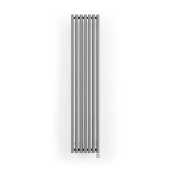 Terma Rolo E Vertical Designer Electric Radiator - Salt 'n' Pepper 1000w (480 X 1800mm)