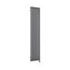 Terma Rolo E Vertical Designer Electric Radiator – Modern Grey 1000w (480 X 1800mm) -Electric Radiators Direct ean 5901804743139 wlror180037 sdgresmobp01 electric radiator rolo room e 1800x370 modern grey angled 1