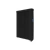 Ecostrad Ecowärme Electric Radiator - Anthracite 500w -Electric Radiators Direct ecostrad ecowa rme electric radiator 500w side black