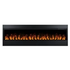 86" Dimplex Opti-Myst® Linear Electric Fireplace With Acrylic Ice And Driftwood Media -Electric Radiators Direct f4 09