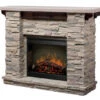 61" Dimplex Featherstone Electric Fireplace - X-GDS28L8-1152LR -Electric Radiators Direct feather