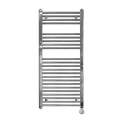 Ecostrad Fina-E Bluetooth Electric Towel Rail - Chrome -Electric Radiators Direct fina e 1100x500 fe b 11 3c cutout front