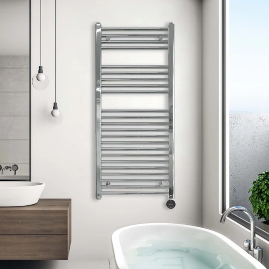 Ecostrad Fina-E IQ WiFi Electric Towel Rail - Chrome 8 Ecostrad Fina-E IQ WiFi Electric Towel Rail - Chrome - Image 6