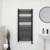 Ecostrad Fina-E IQ WiFi Electric Towel Rail - Black