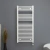 Ecostrad Fina-E Thermostatic Electric Towel Rail - White 1 Ecostrad Fina-E Thermostatic Electric Towel Rail - White -Electric Radiators Direct fina w digital 01