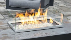 44" Caden Rectangular Gas Fire Pit Table -Electric Radiators Direct folding20WG