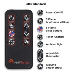 49" Anika Electric Fireplace -Electric Radiators Direct fp10