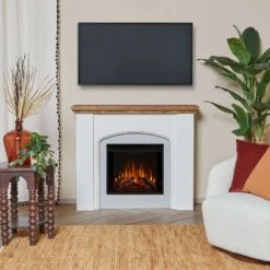 49" Anika Electric Fireplace -Electric Radiators Direct fp2 01