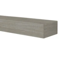 48" / 60" / 72" Zachary Mantel Shelf - Graywash Finish -Electric Radiators Direct g4 09