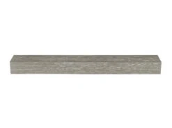 48" / 60" / 72" Zachary Mantel Shelf - Graywash Finish -Electric Radiators Direct g6 04