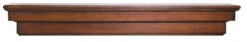 48"/60"/72" The Auburn Corbel Mantel Shelf- Distressed Cherry -Electric Radiators Direct image2028229 13