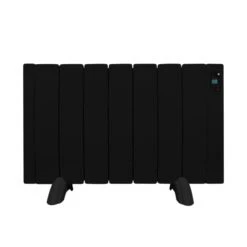 Haverland Wi7 SmartWave Self-Programming Electric Radiator - Anthracite 1100W -Electric Radiators Direct img range2of3.1f black 1