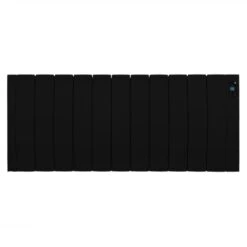 Haverland Wi11 SmartWave Self-Programming Electric Radiator - Anthracite 1700W -Electric Radiators Direct img range2of5.1 black 1