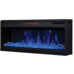 42'' Classic Flame Infrared 3D Multi Color Flame Insert - 42II042FGT -Electric Radiators Direct insert1 04