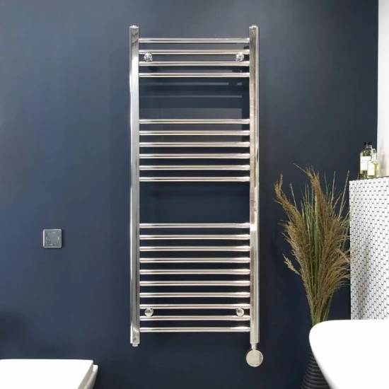Ecostrad Fina-E IQ WiFi Electric Towel Rail - Chrome 3 Ecostrad Fina-E IQ WiFi Electric Towel Rail - Chrome