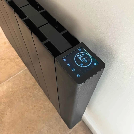 Ecostrad IQ Ceramic WiFi Controlled Electric Radiator - Black 1500w 5 Ecostrad IQ Ceramic WiFi Controlled Electric Radiator - Black 1500w - Image 3