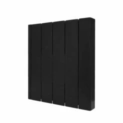 Ecostrad IQ Ceramic WiFi Controlled Electric Radiator - Black 1000w