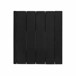 Ecostrad IQ Ceramic WiFi Controlled Electric Radiator - Black 1000w -Electric Radiators Direct iq ceramic black 1000w front